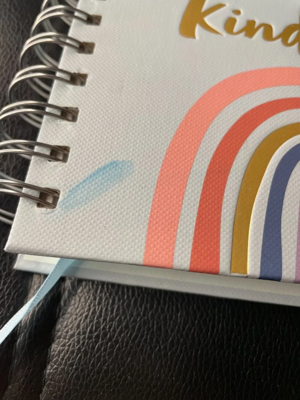 Treat Yourself with Kindess Hardcover Wellness Journal